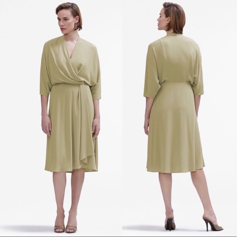 MM LaFleur Femi Dress - Dune Grass